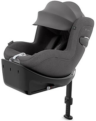 Cybex Sirona Ti Plus Car Seat - Mirage Grey - From 0 to 4 Years Car Seats Group 0+/1