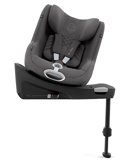 Cybex Sirona Ti Plus Car Seat - Mirage Grey - From 0 to 4 Years Car Seats Group 0+/1