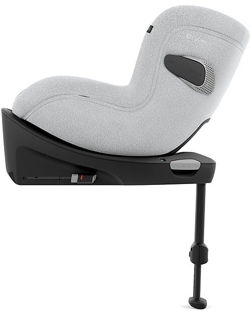 Cybex Sirona Ti Plus Car Seat - Platinum White - From 0 to 4 Years Car Seats Group 0+/1