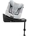 Cybex Sirona Ti Plus Car Seat - Platinum White - From 0 to 4 Years Car Seats Group 0+/1