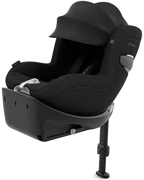 Cybex Sirona Ti Plus Car Seat - Sepia Black - From 0 to 4 Years Car Seats Group 0+/1