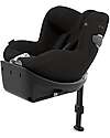 Cybex Sirona Ti Plus Car Seat - Sepia Black - From 0 to 4 Years Car Seats Group 0+/1