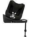Cybex Sirona Ti Plus Car Seat - Sepia Black - From 0 to 4 Years Car Seats Group 0+/1