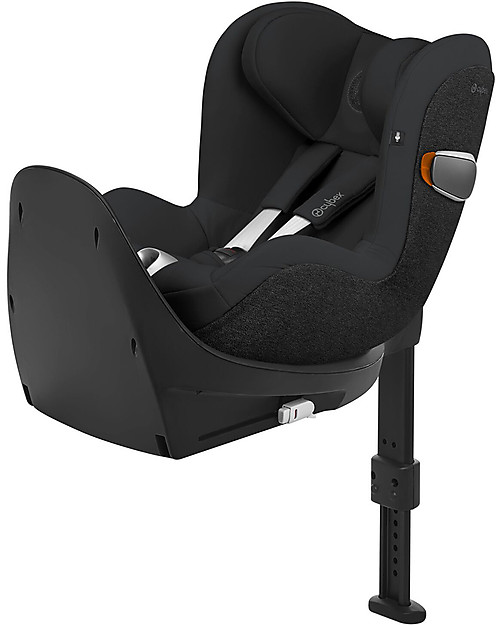 Cybex Sirona Z i-Size car seat - Deep Black - Base Included - 360° Rotating Mechanism Car Seats Group 0+/1