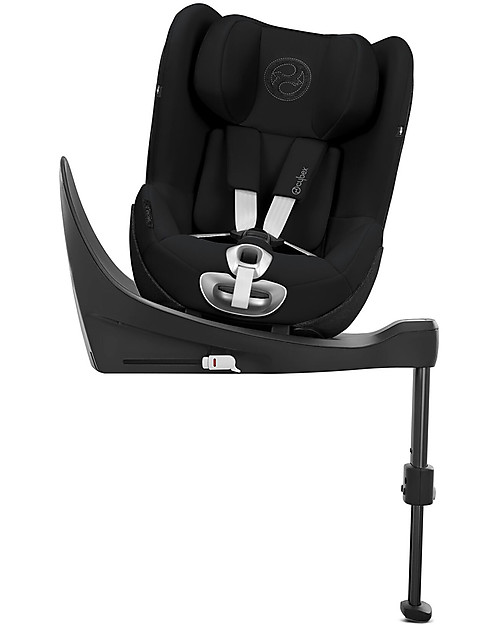 Cybex Sirona Z i-Size car seat - Deep Black - Base Included - 360° Rotating Mechanism Car Seats Group 0+/1