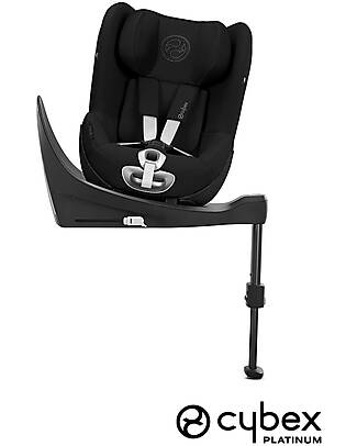 Cybex Sirona Z i-Size car seat - Deep Black - Base Included - 360° Rotating Mechanism Car Seats Group 0+/1