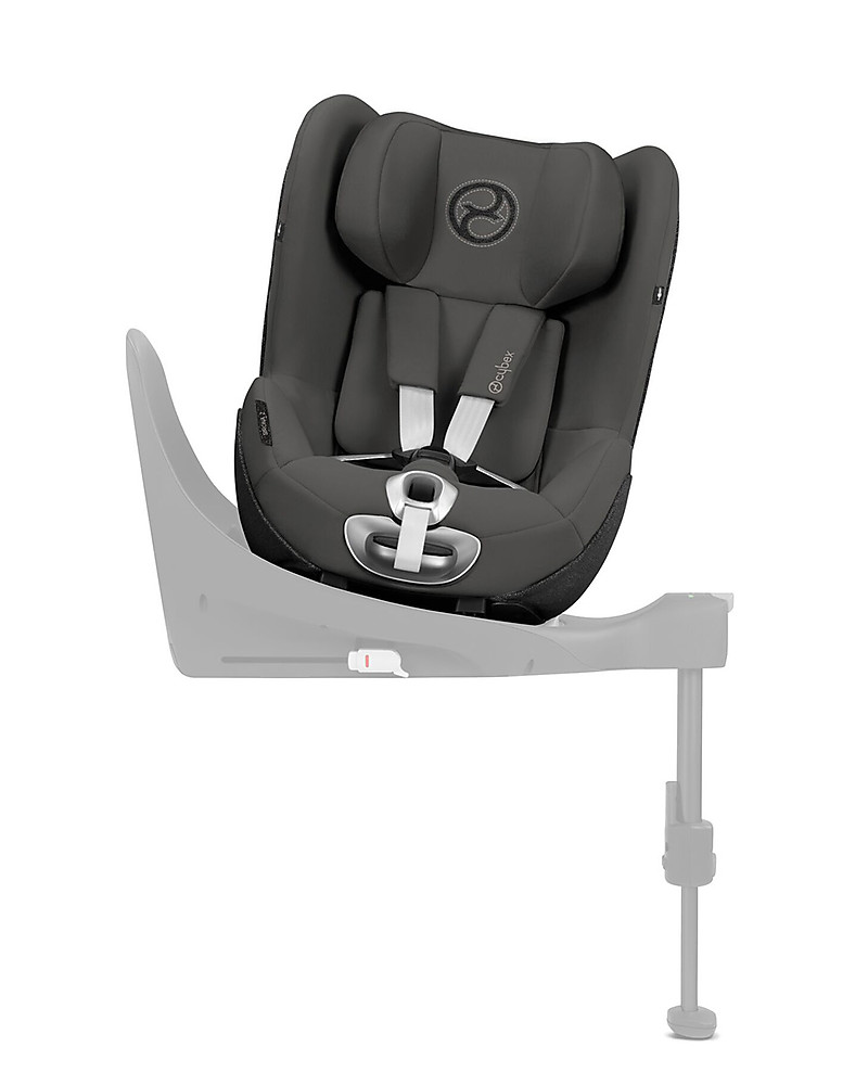 Cybex Sirona Z i-Size car seat - Soho Grey - 360° Rotating