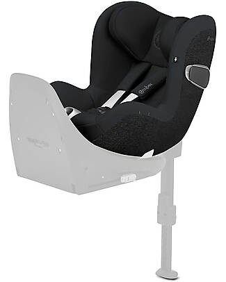 Cybex Sirona Z2 i-Size car seat + Summer Cover for free - Deep Black - 360° Rotating Mechanism Car Seats Group 0+/1