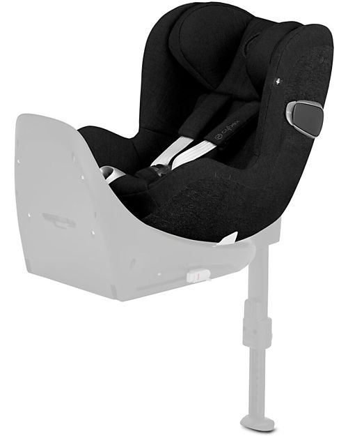 Cybex Sirona Z2 i-Size Plus car seat - Deep Black - 360° Rotating Mechanism Car Seats Group 0+/1