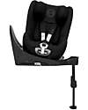 Cybex Sirona Z2 i-Size Plus car seat - Deep Black - 360° Rotating Mechanism Car Seats Group 0+/1