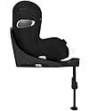 Cybex Sirona Z2 i-Size Plus car seat - Deep Black - 360° Rotating Mechanism Car Seats Group 0+/1