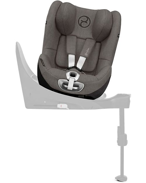 Cybex Sirona Z2 i-Size Plus car seat - Soho Grey - 360° Rotating Mechanism Car Seats Group 0+/1