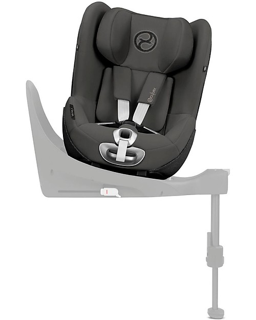 Cybex Sirona Z i-Size car seat - Soho Grey - 360° Rotating