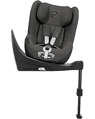 Cybex Sirona Zi i-Size car seat - Soho Grey - Base Included - 360° Rotating Mechanism Car Seats Group 0+/1