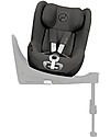 Cybex Sirona Zi i-Size car seat - Soho Grey - Base Included - 360° Rotating Mechanism Car Seats Group 0+/1