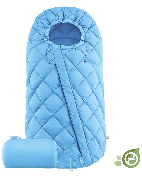 Cybex Snogga 2 Footmuff - Beach Blue/Turquoise - for Stroller Footmuffs