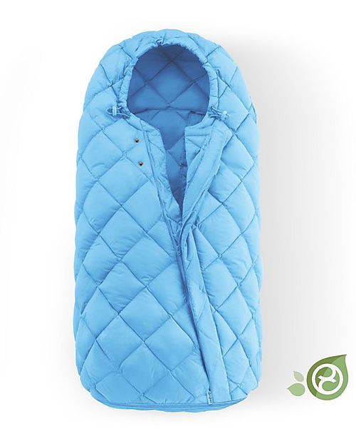 Cybex Snogga 2 Footmuff - Beach Blue/Turquoise - for Stroller Footmuffs