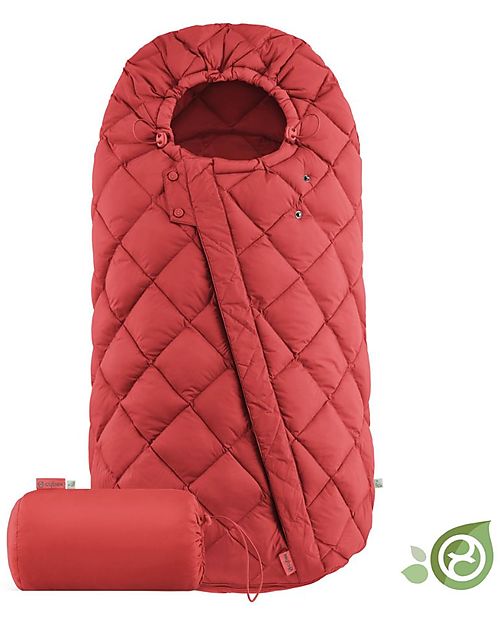 Cybex Snogga 2 Footmuff - Hibiscus Red/Red - for Stroller Footmuffs