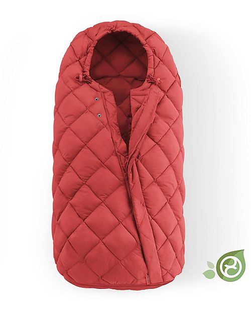 Cybex Snogga 2 Footmuff - Hibiscus Red/Red - for Stroller Footmuffs