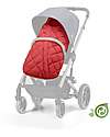 Cybex Snogga 2 Footmuff - Hibiscus Red/Red - for Stroller Footmuffs