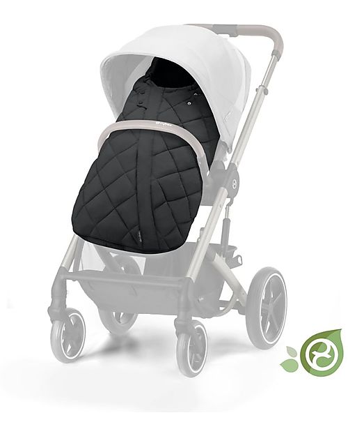 Cybex Snogga 2 Footmuff - Moon Black/Black - for Stroller Footmuffs