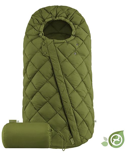 Cybex Snogga 2 Footmuff - Nature Green/Green - for Stroller Footmuffs