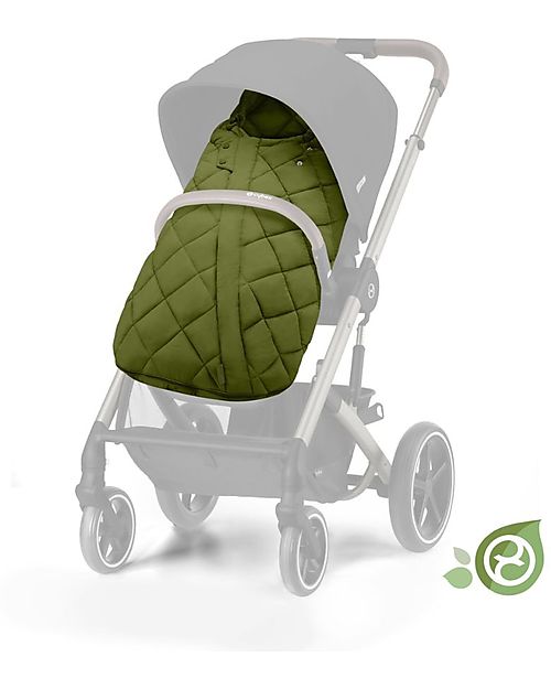 Cybex Snogga 2 Footmuff - Nature Green/Green - for Stroller Footmuffs