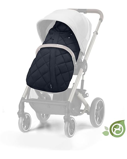 Cybex Snogga 2 Footmuff - Ocean Blue/Navy Blue - for Stroller Footmuffs