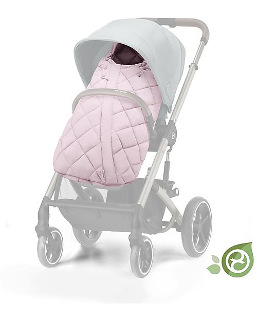 Cybex Snogga 2 Footmuff - Power Pink/Light Pink - for Stroller Footmuffs