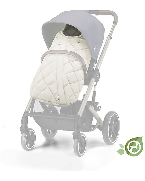 Cybex Snogga 2 Footmuff - Seashell Beige/Light Beige - for Stroller Footmuffs