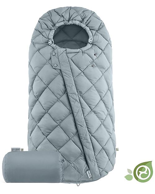 Cybex Snogga 2 Footmuff - Sky Blue/Mid Blue - for Stroller Footmuffs