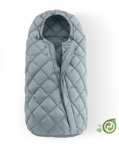 Cybex Snogga 2 Footmuff - Sky Blue/Mid Blue - for Stroller Footmuffs