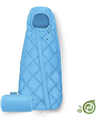 Cybex Snogga Mini 2 Footmuff - Beach Blue/Turquoise - for Car Seat Footmuffs