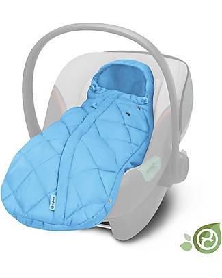Cybex Snogga Mini 2 Footmuff - Beach Blue/Turquoise - for Car Seat Footmuffs