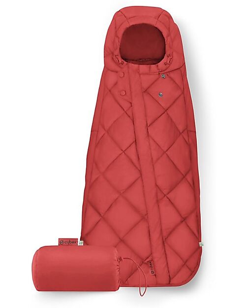 Cybex Snogga Mini 2 Footmuff - Hibiscus Red/Red - for Car Seat Footmuffs