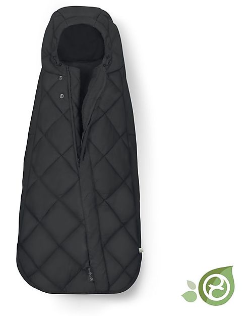 Cybex Snogga Mini 2 Footmuff - Moon Black/Black - for Car Seat Footmuffs