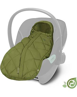 Cybex Snogga Mini 2 Footmuff - Nature Green/Green - for Car Seat Footmuffs
