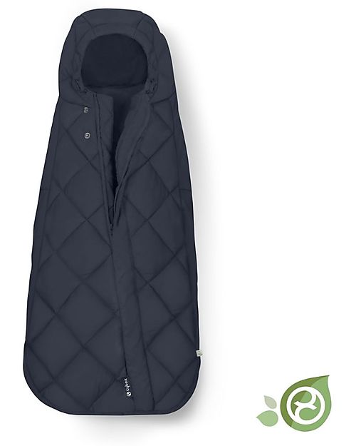 Cybex Snogga Mini 2 Footmuff - Ocean Blue/Navy Blue - for Car Seat Footmuffs