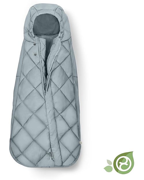 Cybex Snogga Mini 2 Footmuff - Sky Blue/Mid Blue - for Car Seat Footmuffs