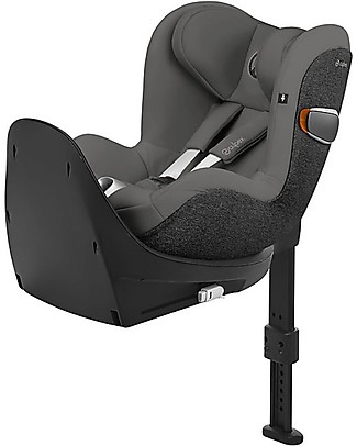 Cybex Soho Grey Sirona Z i-Size car seat Base Included + SNØGGA Mini Footmuff for Free! Car Seats Group 0+/1