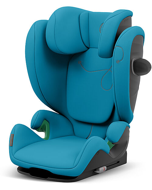 Cybex Solution G i-Fix Car Seat - Beach Blue/Turquoise - Group 2/3 Car Seats Group 2/3