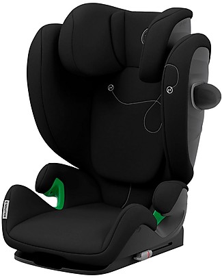 Cybex Solution G i-Fix Car Seat - Deep Black - Safety from 3 to 12 years! Car Seats Group 2/3