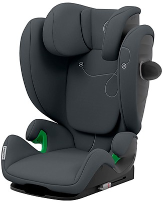Cybex Solution G i-Fix Car Seat - Granite Black - Safety from 3 to 12 years! Car Seats Group 2/3