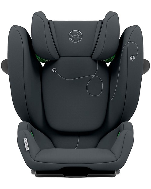 Cybex Solution G i-Fix Car Seat - Granite Black - Safety from 3 to 12 years! Car Seats Group 2/3