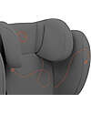 Cybex Solution G i-Fix Car Seat - Lava Grey - Group 2/3 Car Seats Group 2/3