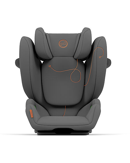 Cybex Child Car Seat Solution S2 i-Fix Design Hibiscus Red