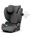 Cybex Solution G i-Fix Car Seat - Lava Grey - Group 2/3 Car Seats Group 2/3
