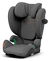Cybex Solution G i-Fix Car Seat - Lava Grey - Group 2/3 Car Seats Group 2/3