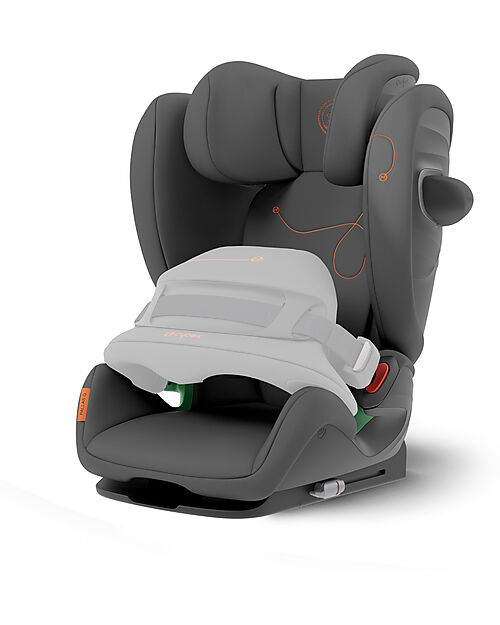 Cybex Solution G i-Fix Car Seat - Lava Grey - Group 2/3 Car Seats Group 2/3