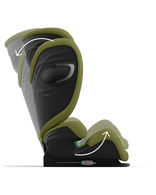 Cybex Solution G i-Fix Car Seat - Nature Green - Group 2/3 Car Seats Group 2/3